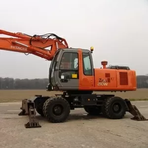 Hitachi ZX210W-колесный экскаватор