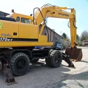 Hyundai ROBEX 170W-7-экскаватор