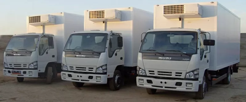 Доставка грузов на рефрижераторах 5, 10, 20 тонн (+25/-25гр.)